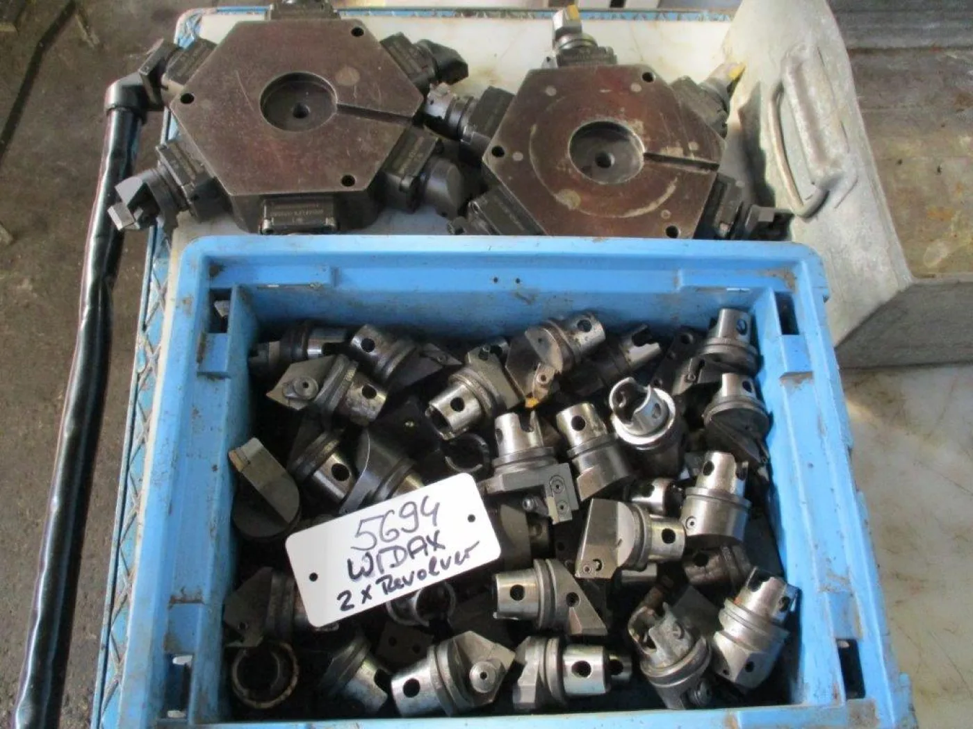 2 Revolverscheiben + 60 Halter WIDIA WIDAFLEX 117 1990 - 8