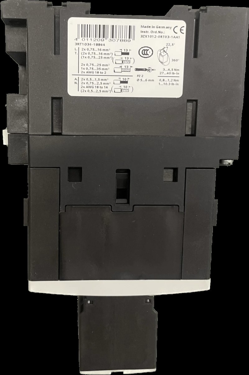 Siemens Leistungsschütz 3RT1034-1BB44