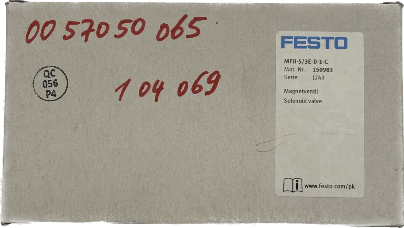 Festo Magnetventil MFH-5/3E-D-1-C - 1
