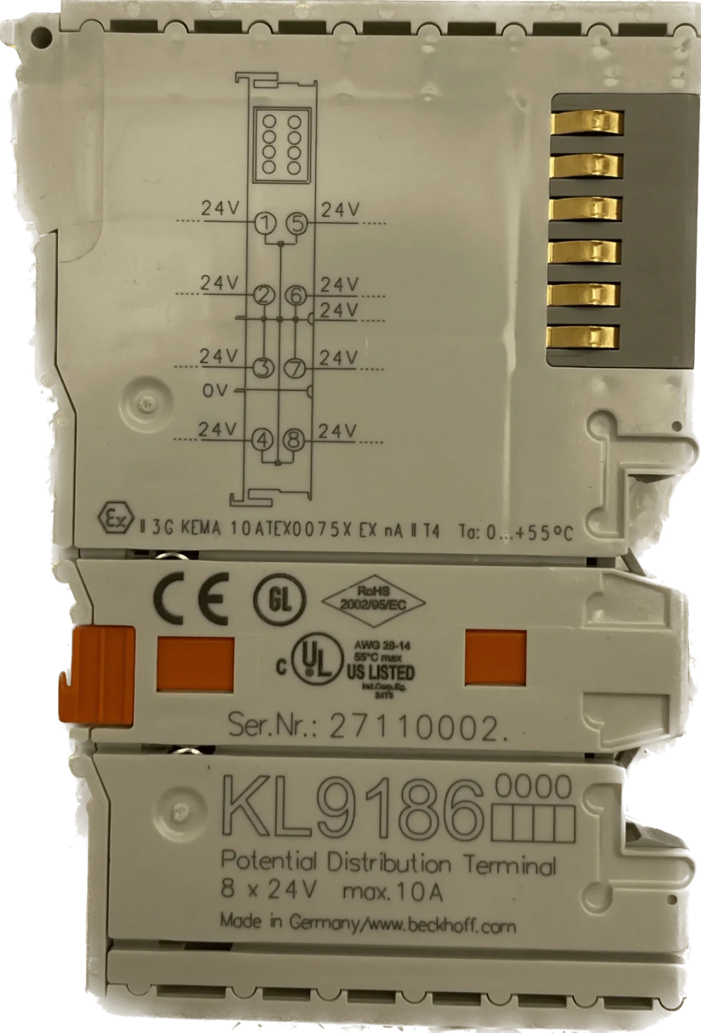 Beckhoff KL9186 | Potenzialverteilungsklemme - 3