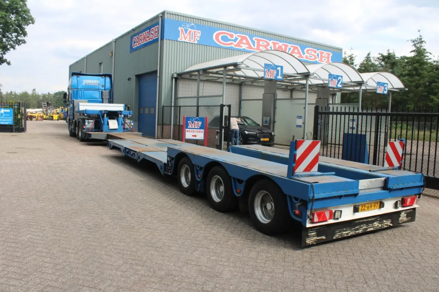 C.C.D. SS480 Low bed / 3 Axle / expandable - 3