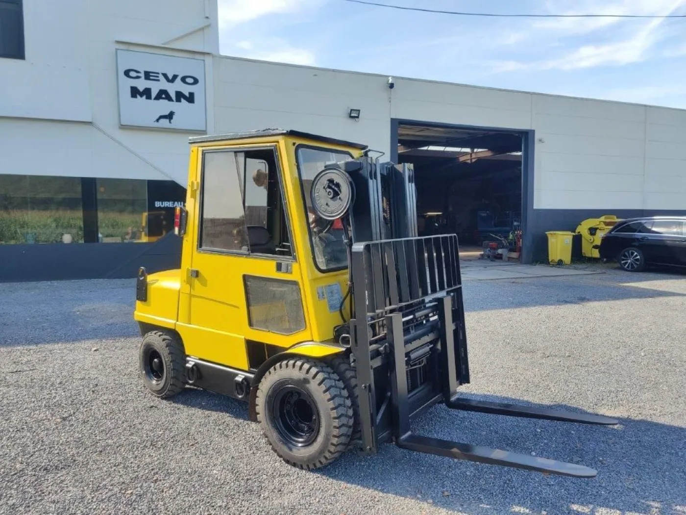 Hyster H60XM triple / side shift - 2