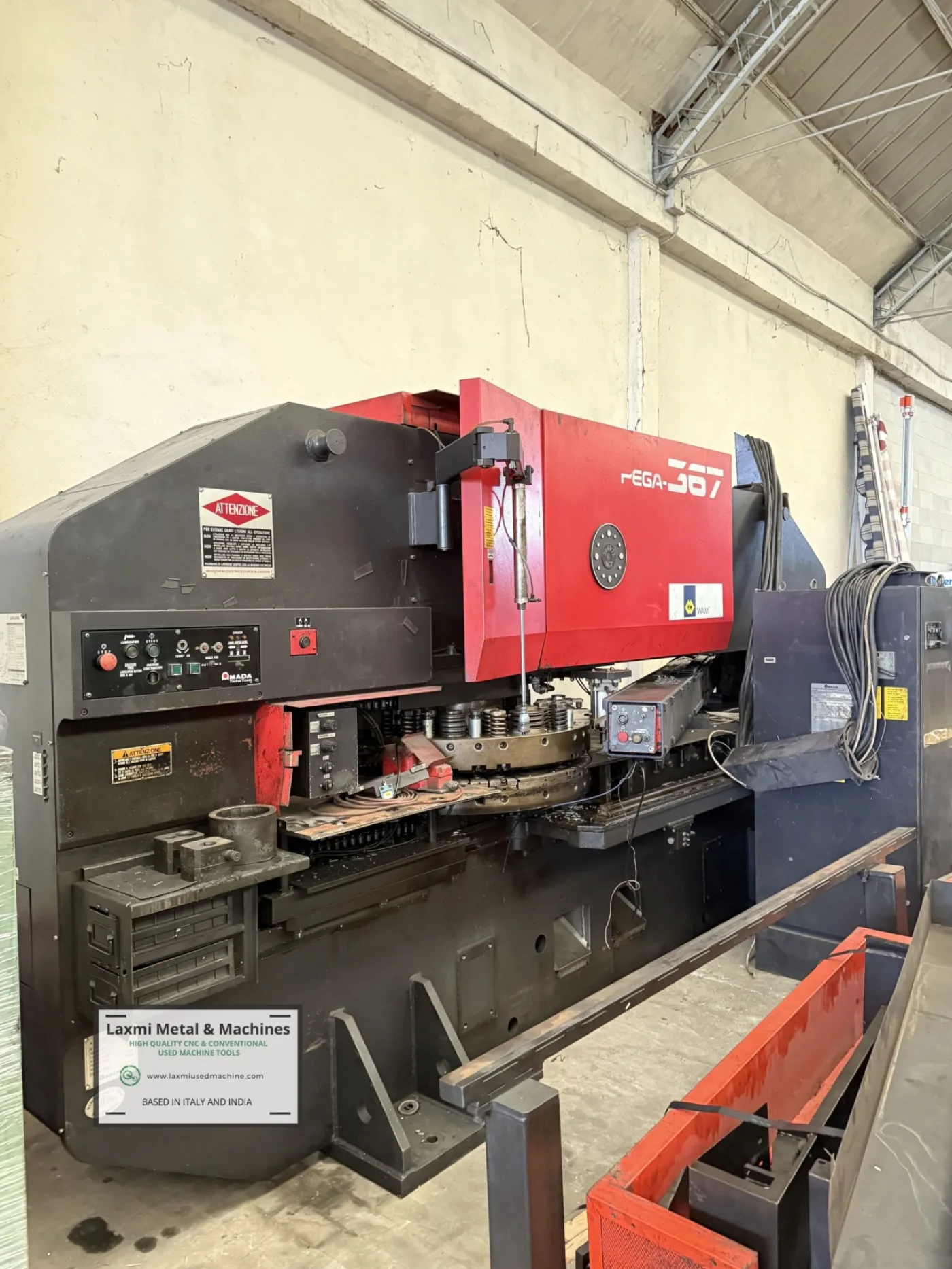 NC TURRET PUNCH PRESS, AMADA - PEGA 306072 - Laxmi Metal & Machines, Rohtak - 1