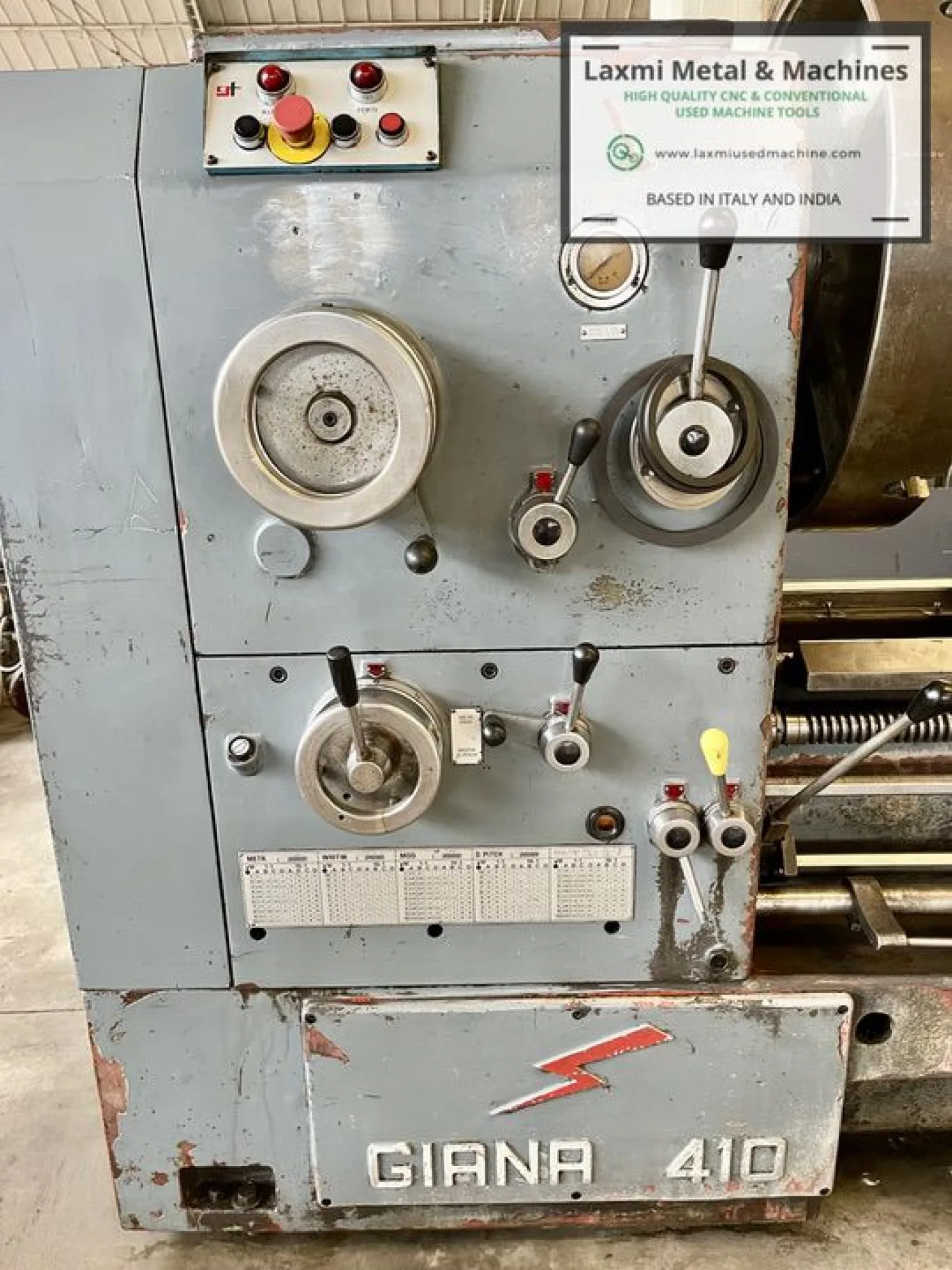 LATHE MACHINE, GIANA - 410 - Laxmi Metal & Machines, Rohtak - 7