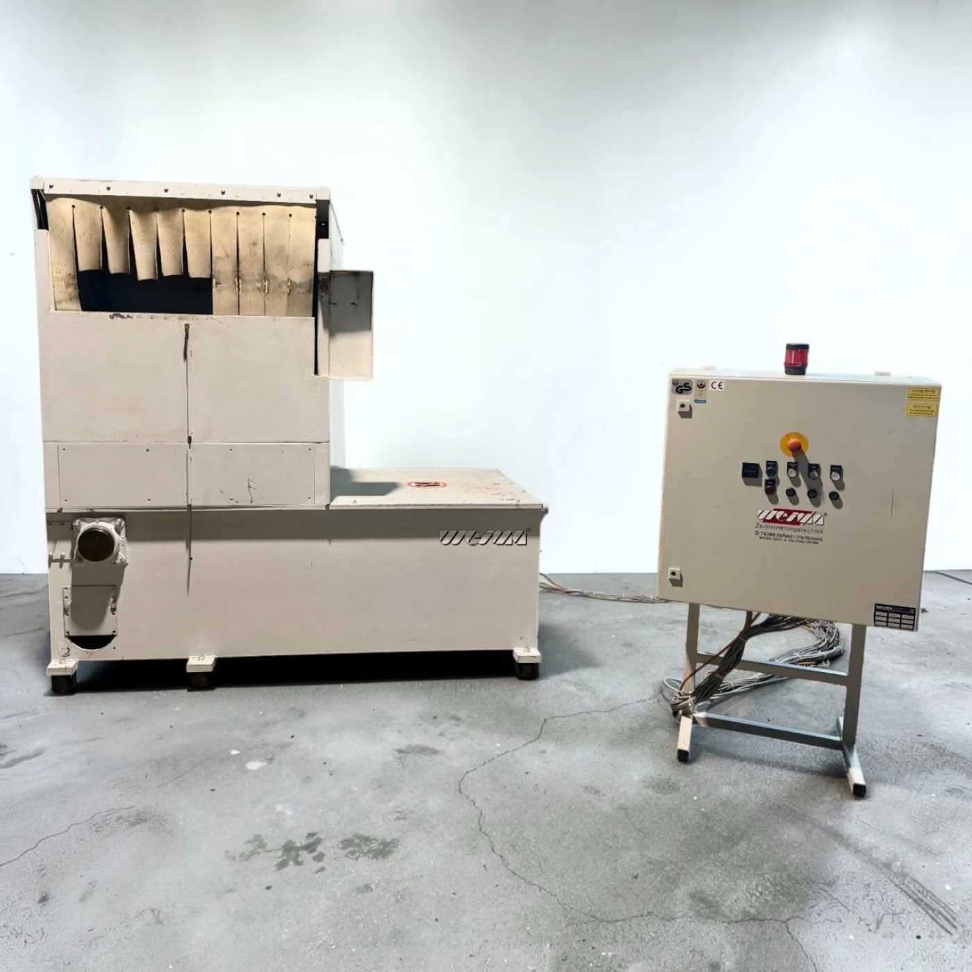 WEIMA WL 6 Einwellen-Zerkleinerer Masch.-Nr. 500-8078 – Holzzerkleinerer 18,5 kW Shredder - 1