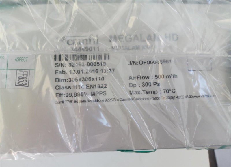 Camfil Megalam HD HEPA Filter Panel