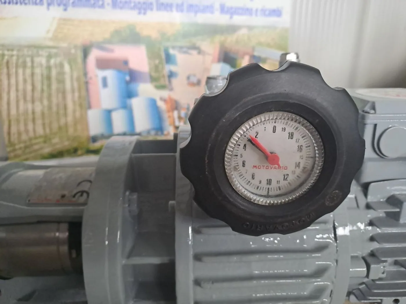 MONO PUMP CMO BRAND MODEL MN30 WITH MECHANICAL MOTOVARIATOR, SECOND-HAND MACHINE - 4