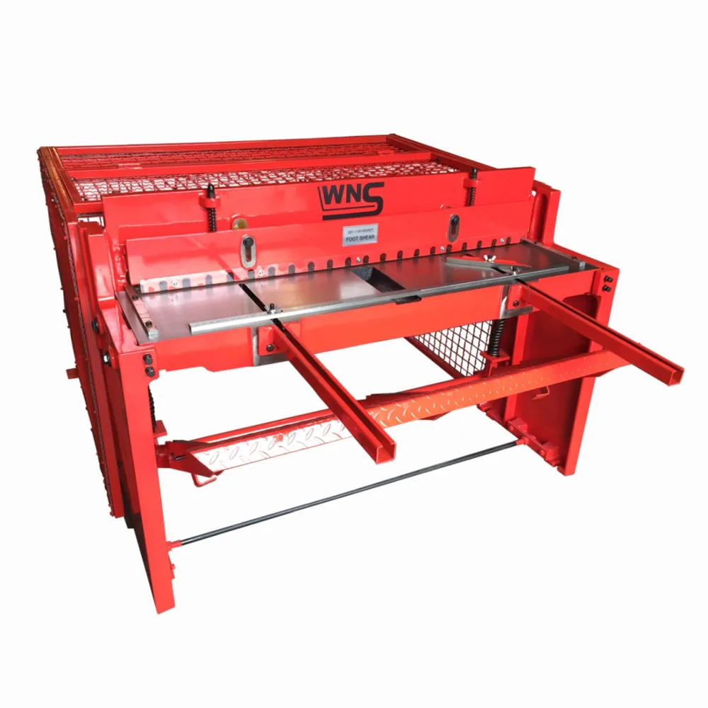 WNS Cast Treadle Guillotine 1320mm x 1.5mm Capacity - WNS - W. Neal Services Ltd