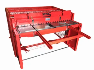 WNS Cast Treadle Guillotine 1320mm x 1.5mm Capacity - WNS - W. Neal Services Ltd