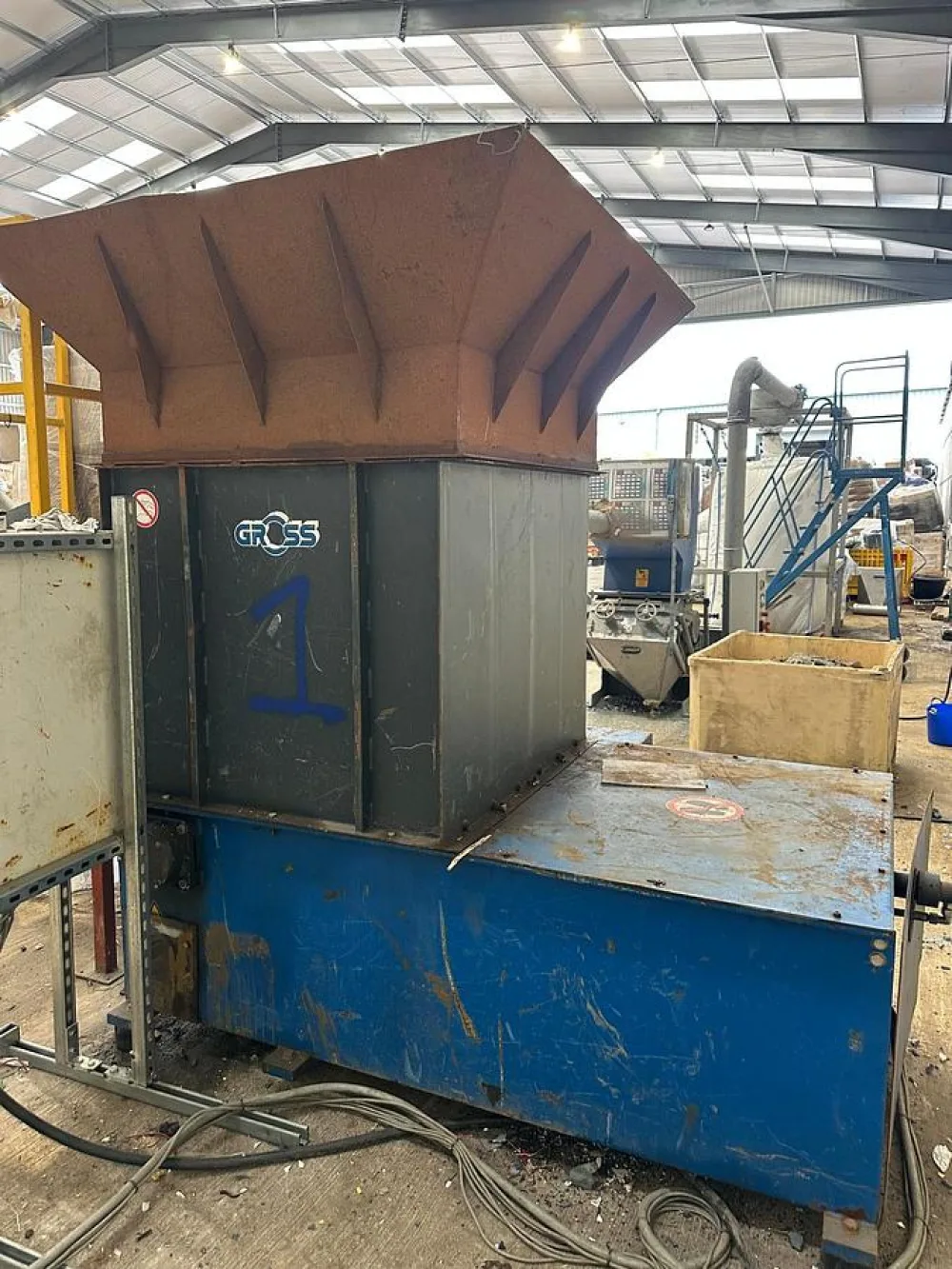 2014 Gross GAZ 102 Single-Shaft Shredder