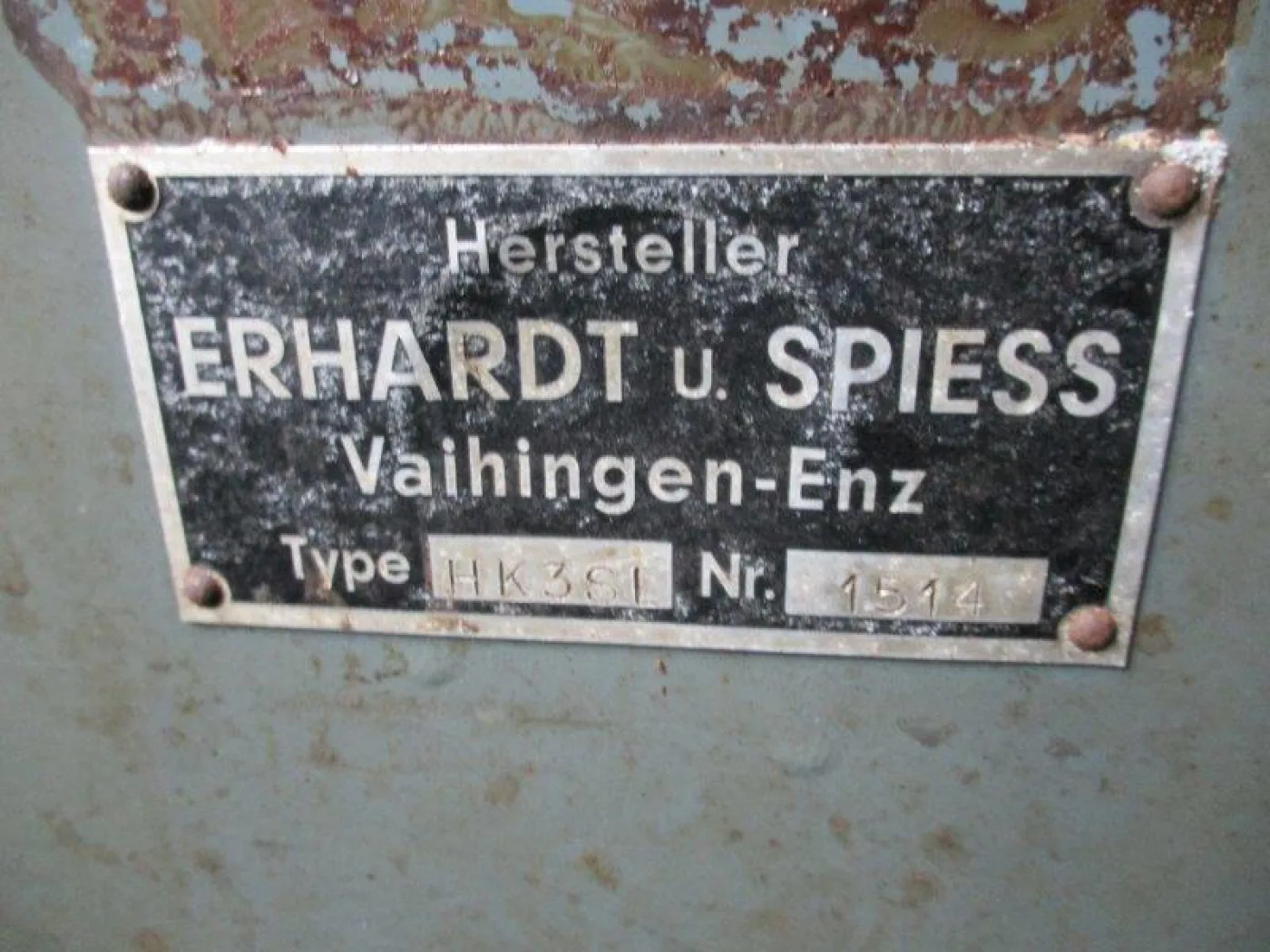 HK 3 SL ERHARDT + SPIESS / H+K - 8