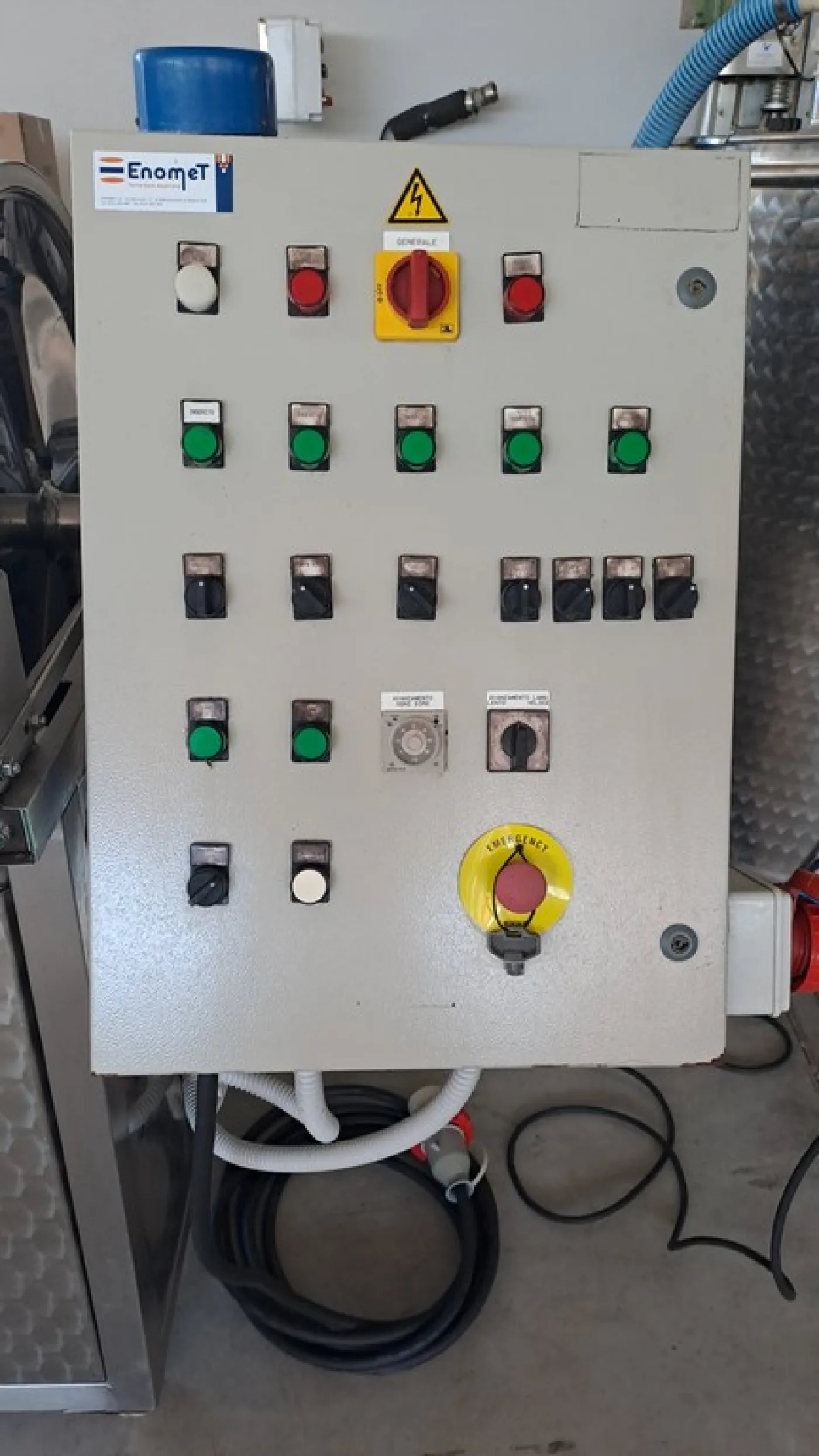 ENOMET ROTARY FILTER GOLD MODEL, 3MQ, IN STAINLESS STEEL, SECOND-HAND MACHINE - 7