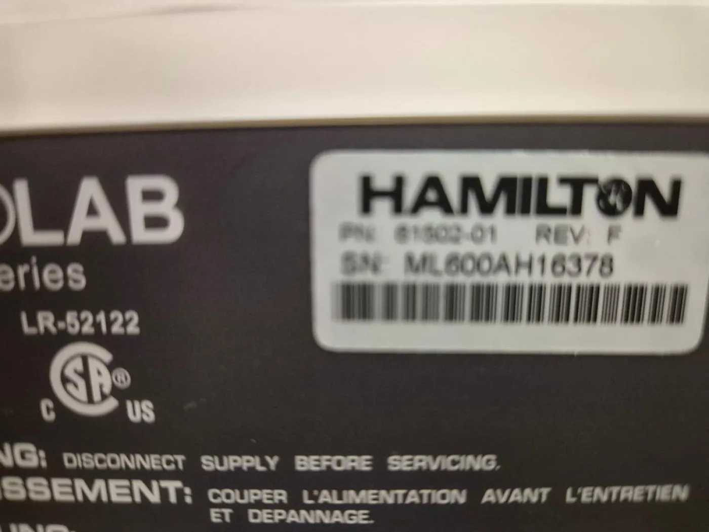 Hamilton Microlab 600 Series Dual Syringe Dispenser - 5