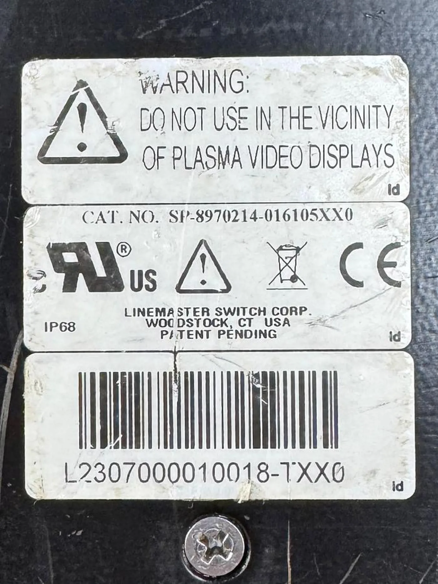 LineMaster OrthoScan X-RAY Foot Switch - 6
