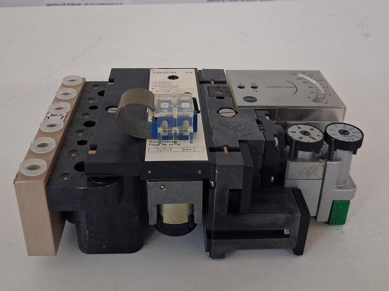 Samson 424 i/p Converter Typ 3424-1000 mit Reglerbaustein 3423-4