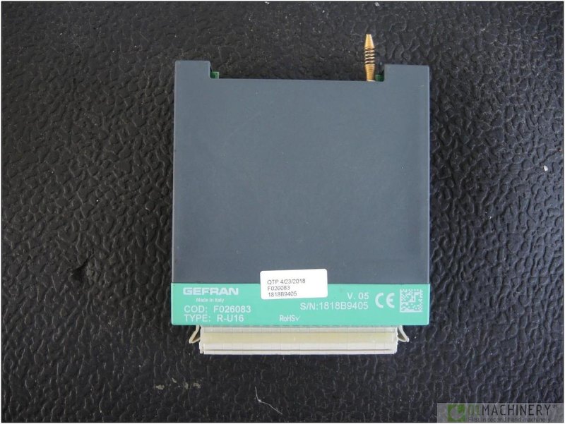 2018 GEFRAN R-U16 AI2721