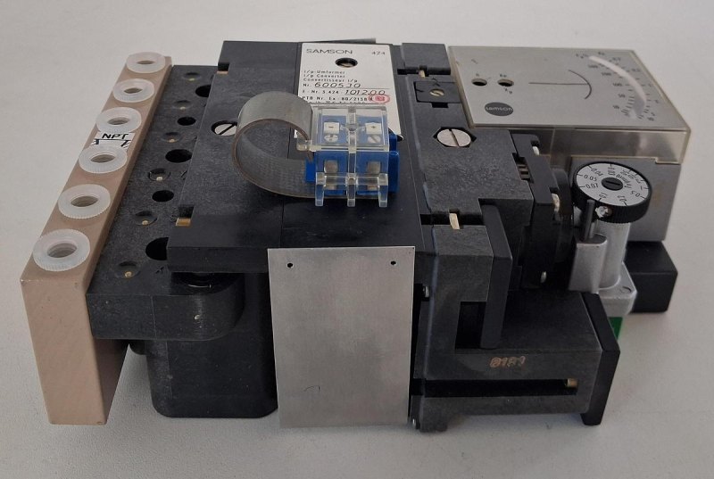 SAMSON 3423 Regelbaustein mit i/p Converter 424