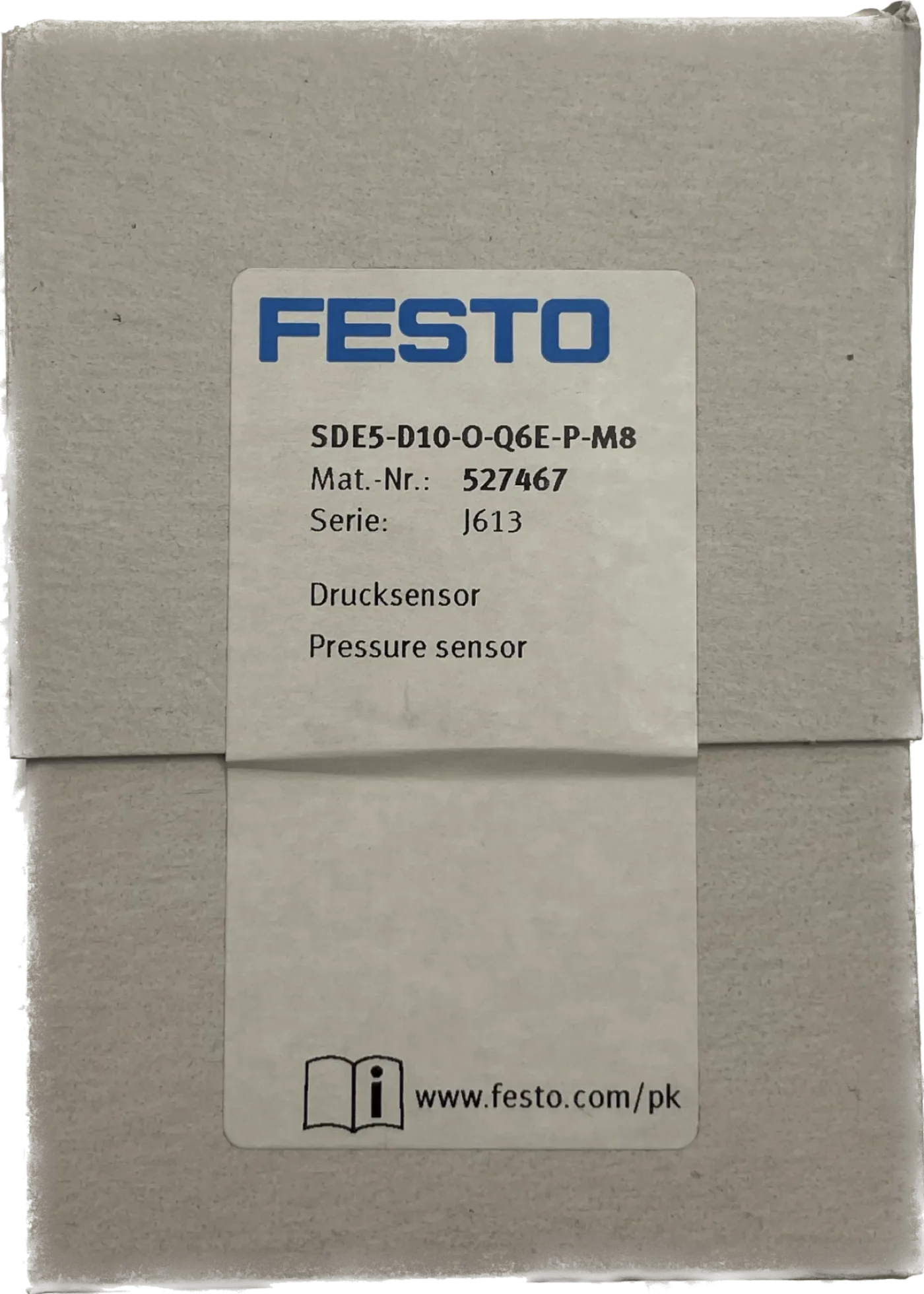 Festo Drucksensor SDE5-D10-O-Q6E-P-M8 - 1