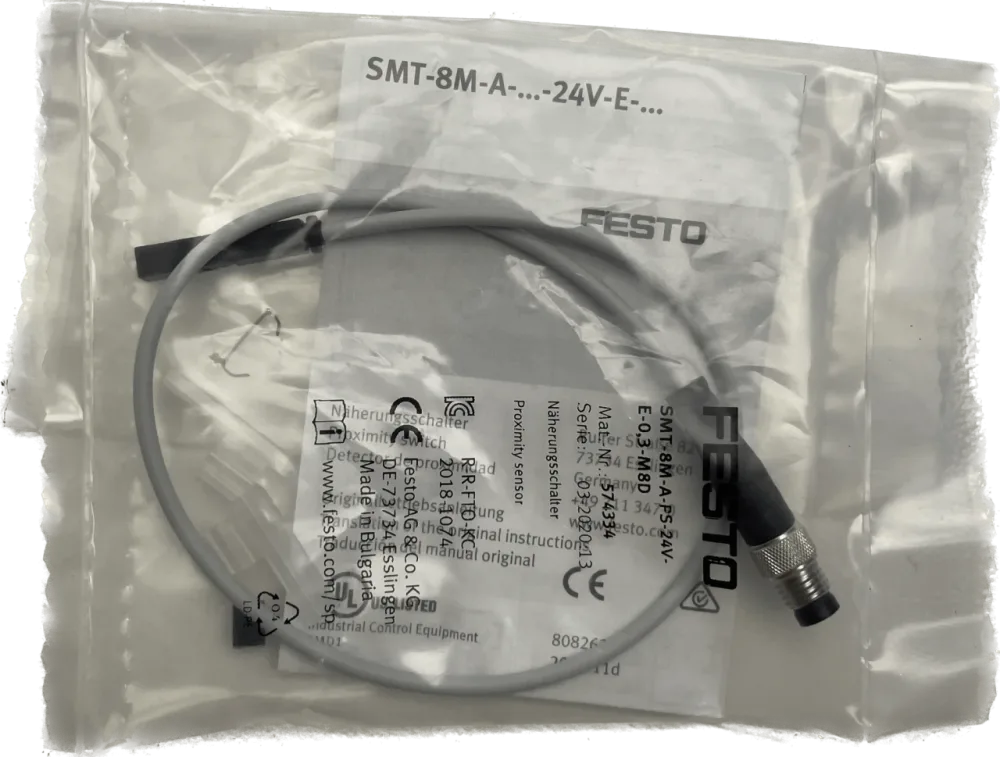 Festo Näherungsschalter SMT-8M-A-PS-24V-E-0,3-M8D