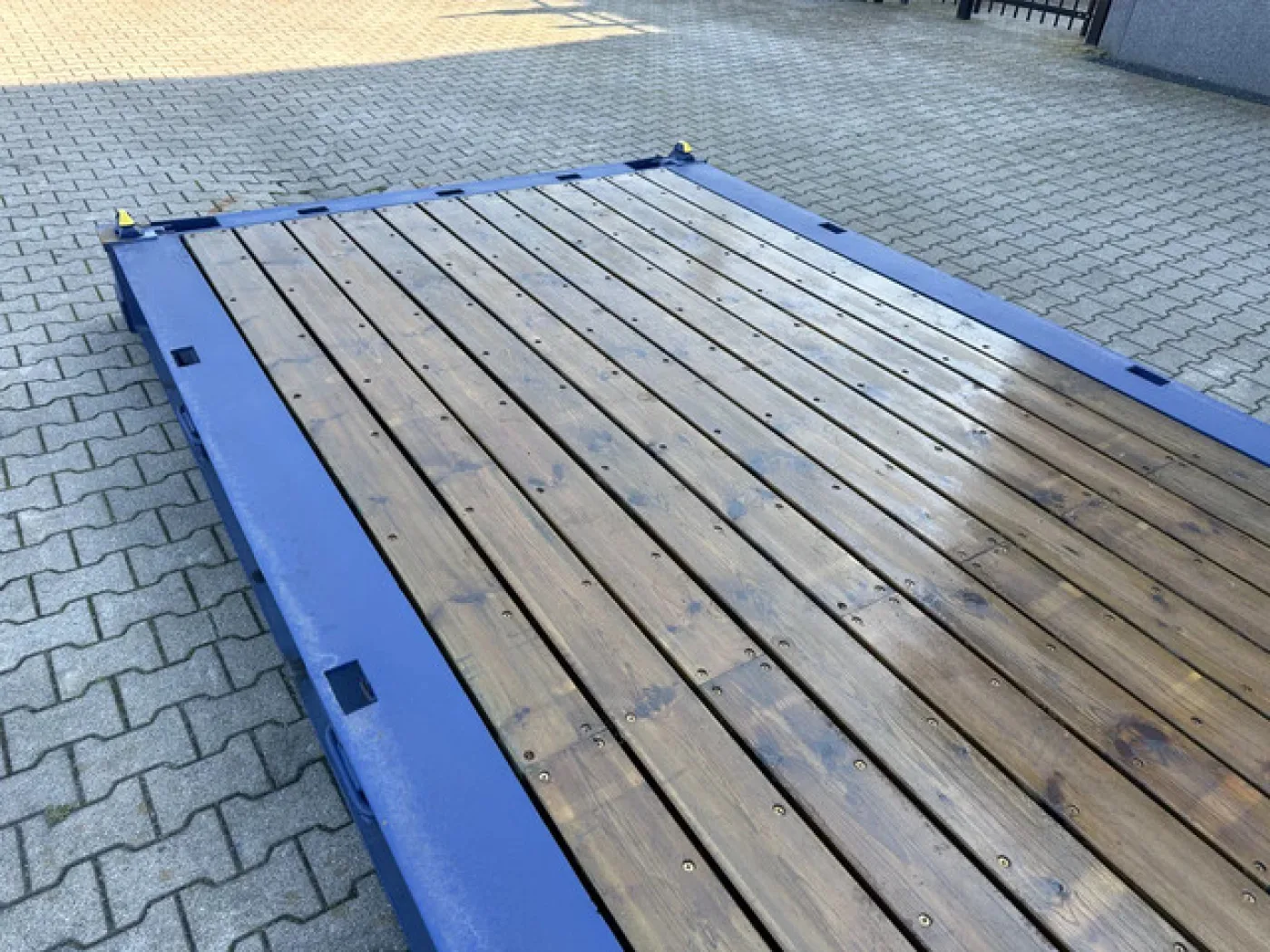 NEW 20FT FLATRACK HARDWOODEN FLOOR / 4x available - 8