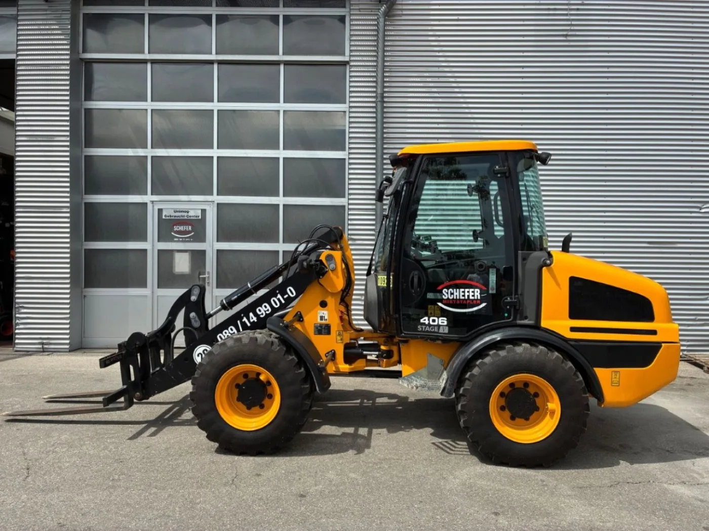 Frontstapler JCB 406 Kompaktradlader (2023) - 4