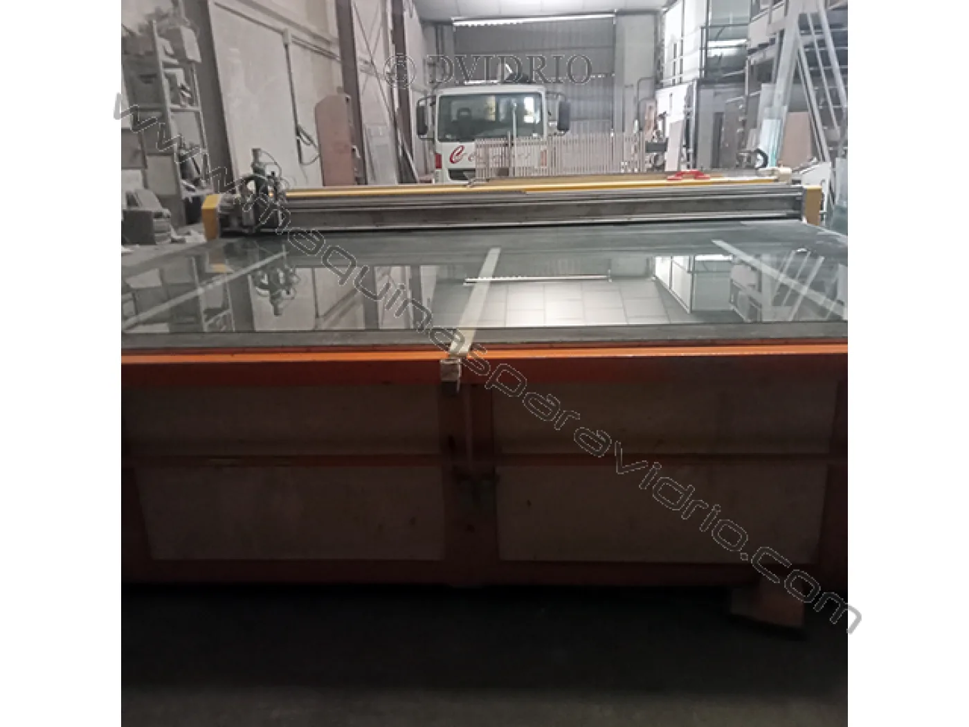MESA DE CORTE PARA VIDRIO MONOILITICO TUROMAS - 2