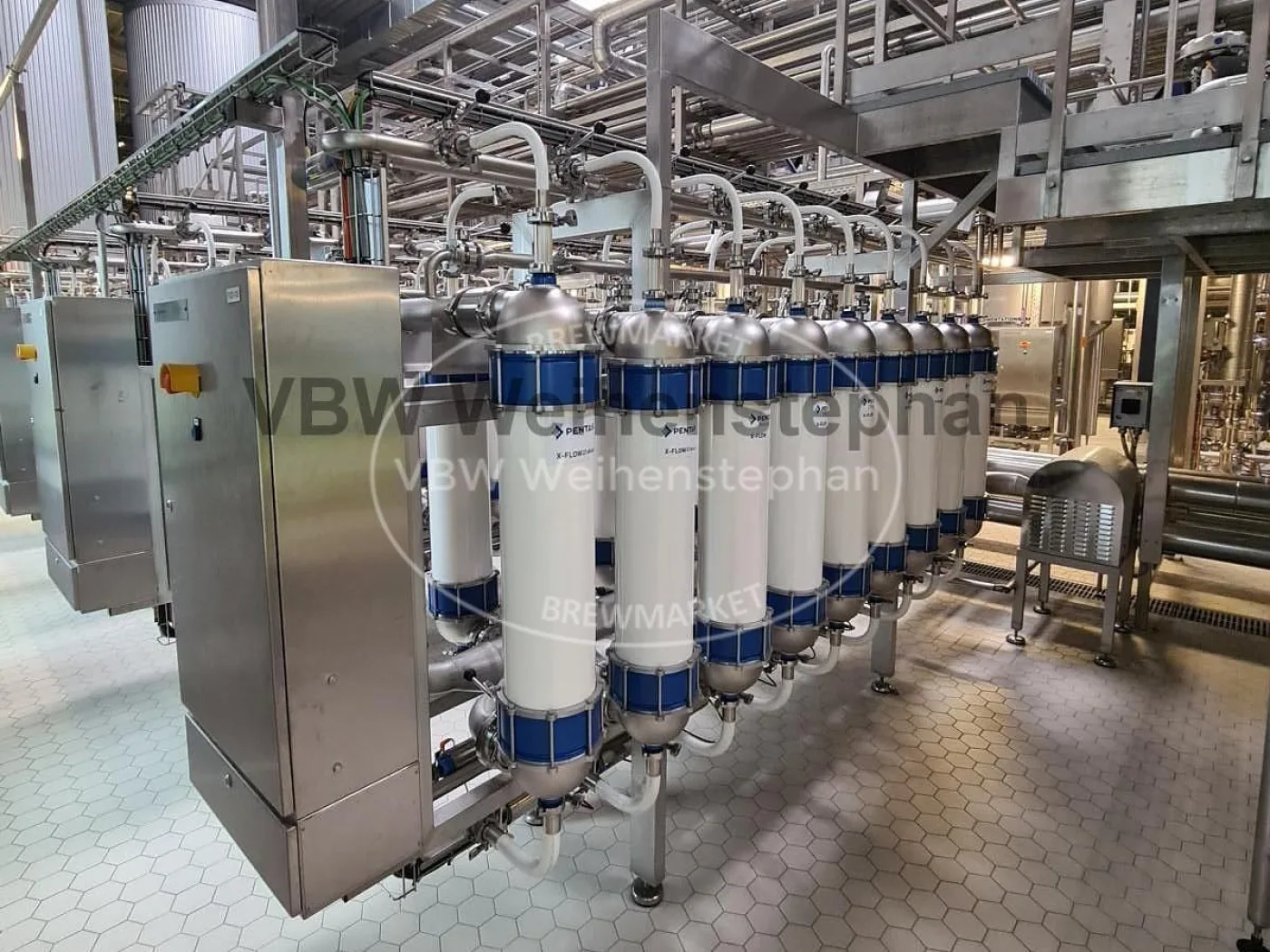 Membrane filtration module (4 skids, each with 18 membrane modules) - 1