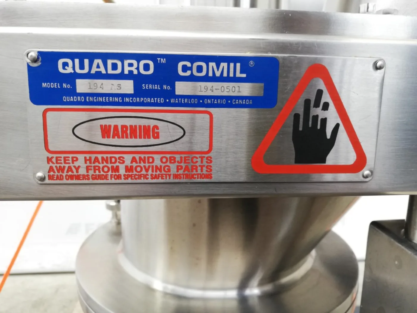 Quadro Canada Comil 194 AS - Sieve granulator - 8