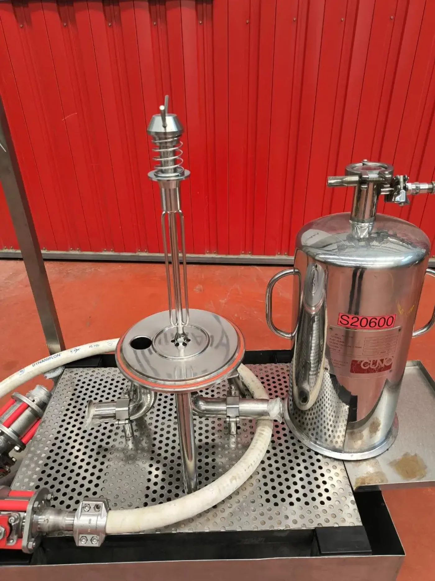 CUNO CLOCHE HOUSING FILTER 8ZPC2 STAINLESS STEEL 316 12 LITERS 5 BAR - 4