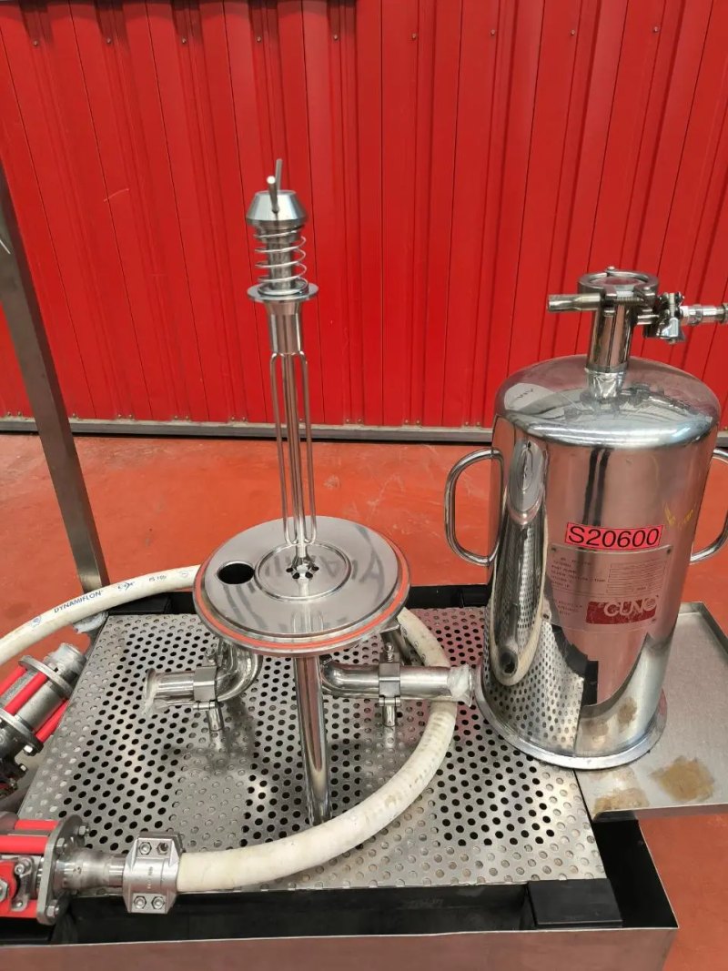 CUNO CLOCHE HOUSING FILTER 8ZPC2 STAINLESS STEEL 316 12 LITERS 5 BAR