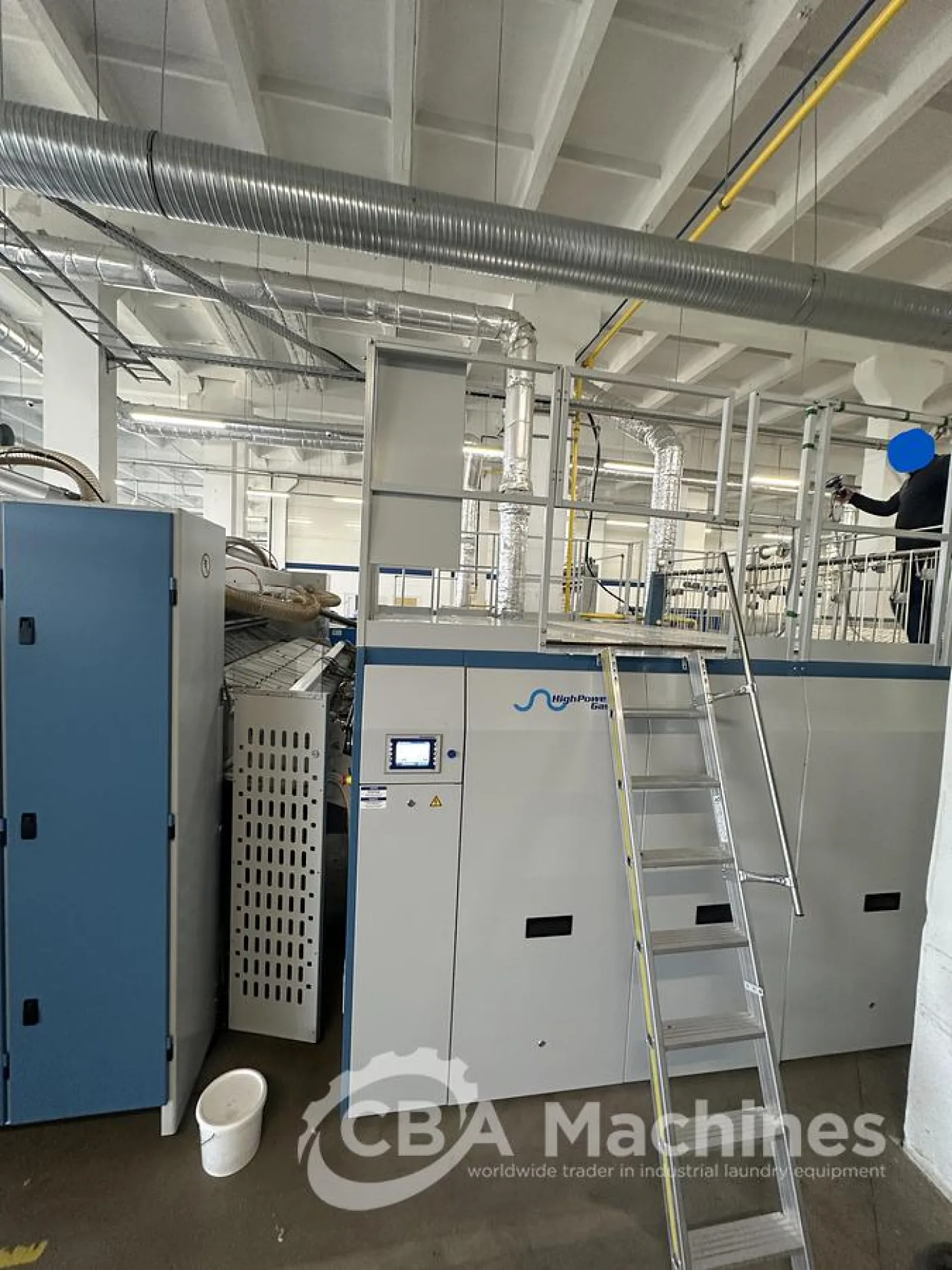 2020 Ironing Line Kannegiesser 2 roll 1200x3500mm GAS - EMQ Synchro + HPM-II GAS + SFM.II 1-2-4 lanes (979-980-981) - 3