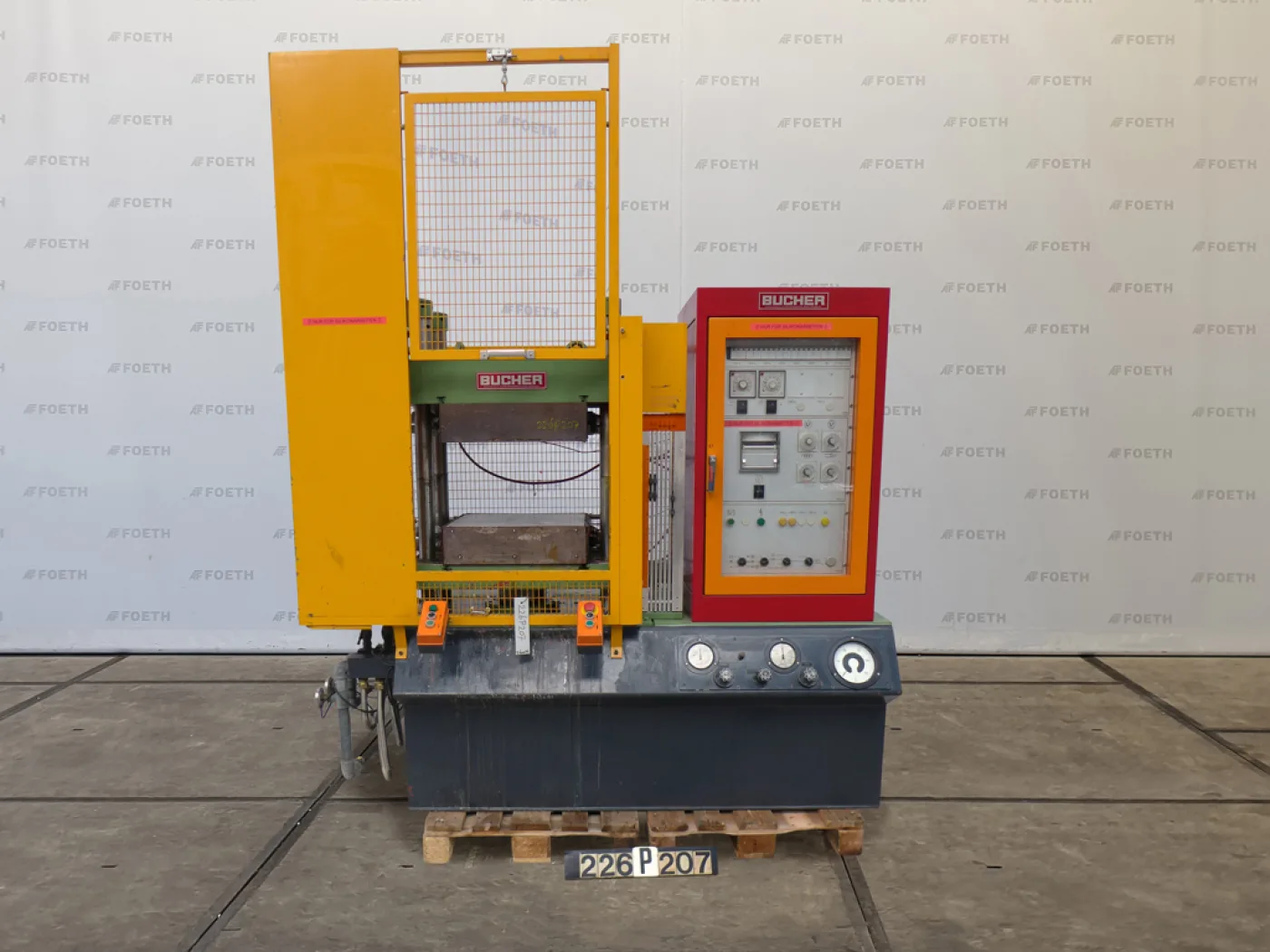 Bucher KHL 50 - Laboratory press - 7