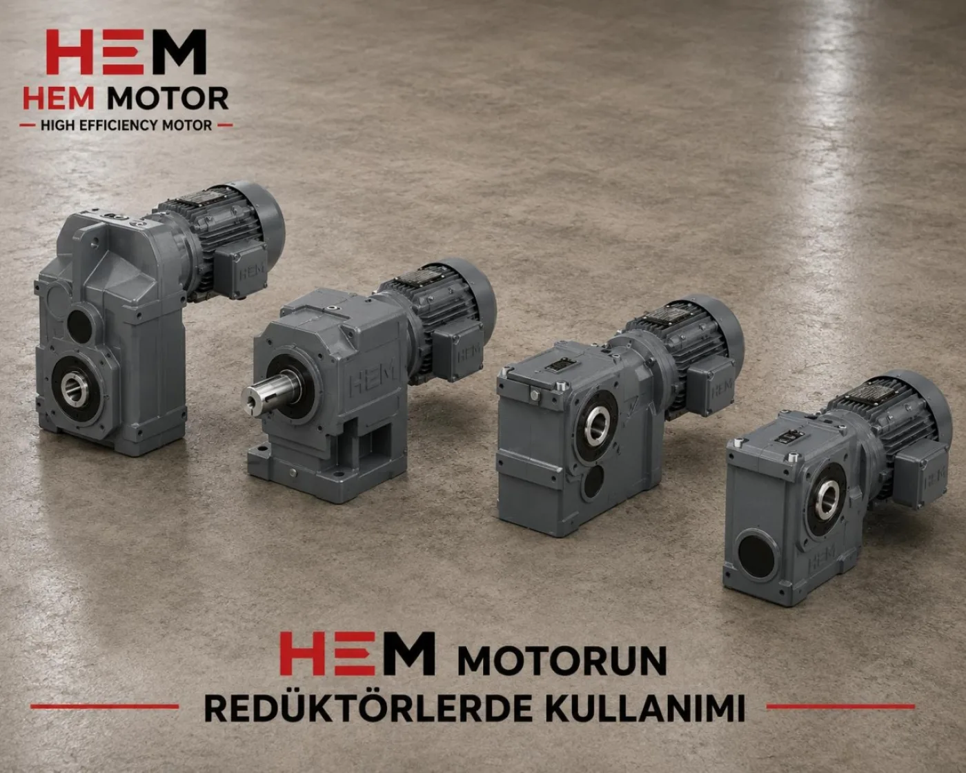 Foot-Mounted Helical Gearboxes M -HEM Series - 3