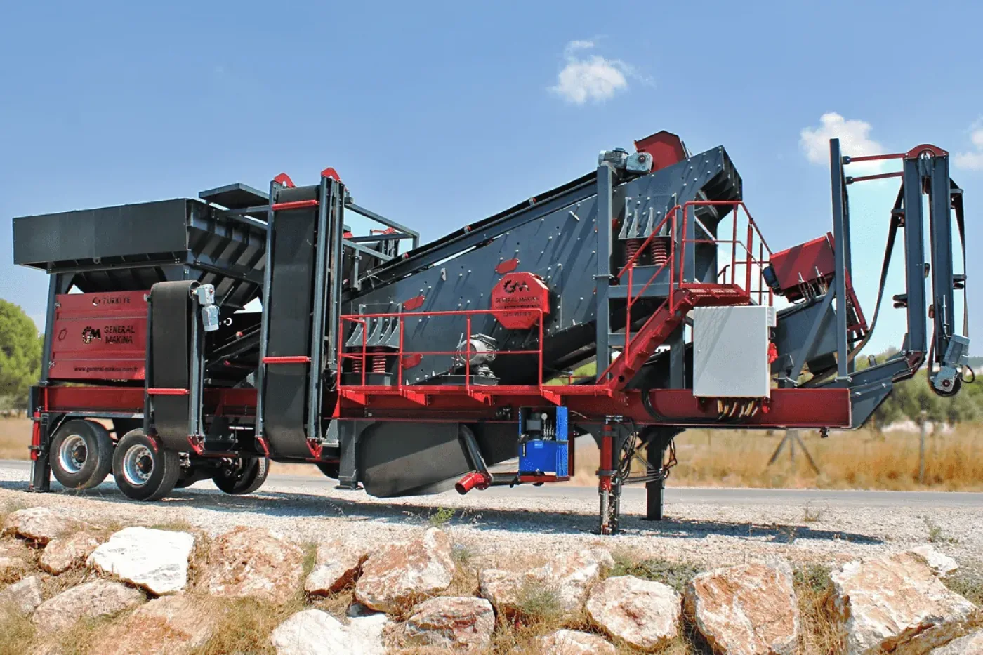 GNR YM1650 — Mobile Washing & Screening Plant (top model) - 6