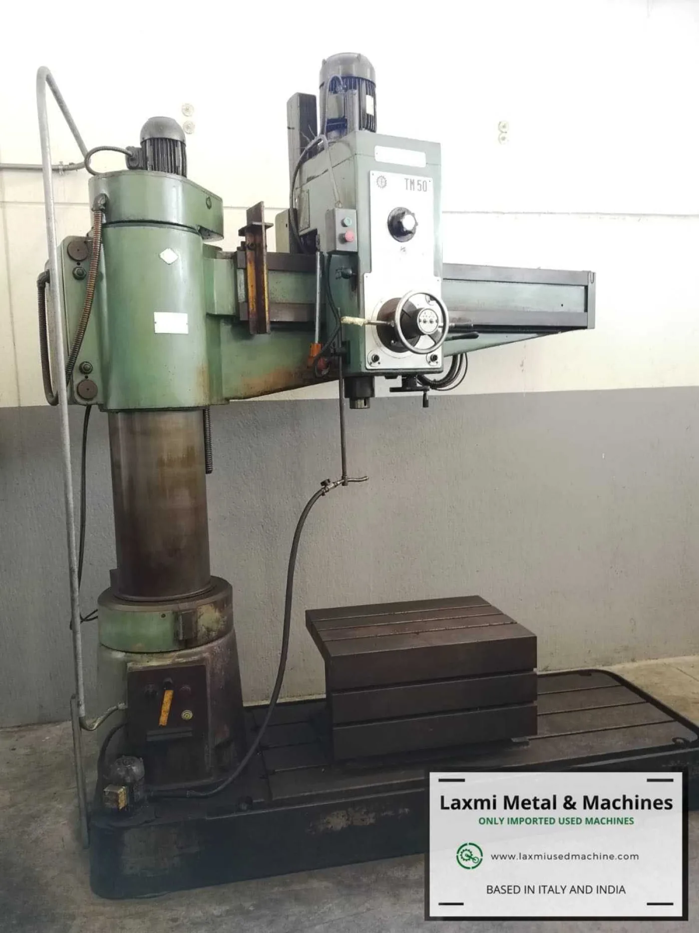 RADIAL DRILL, BERGONZI - TM 50 - Laxmi Metal & Machines, Rohtak - 1