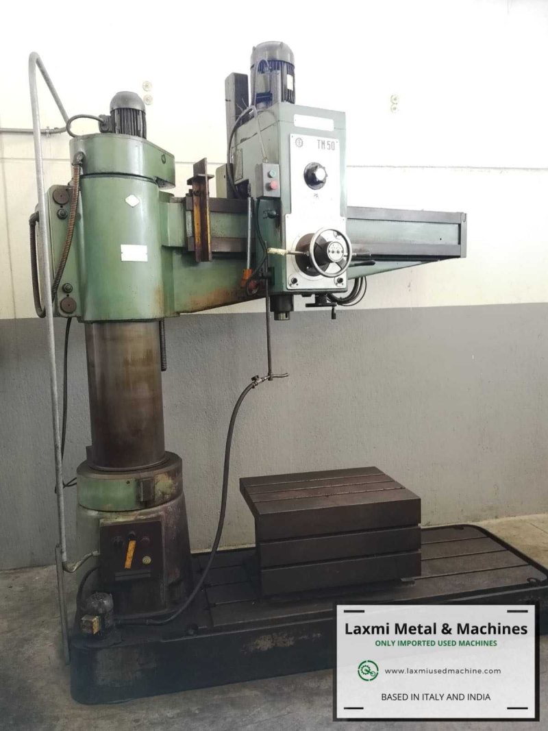 RADIAL DRILL, BERGONZI - TM 50 - Laxmi Metal & Machines, Rohtak