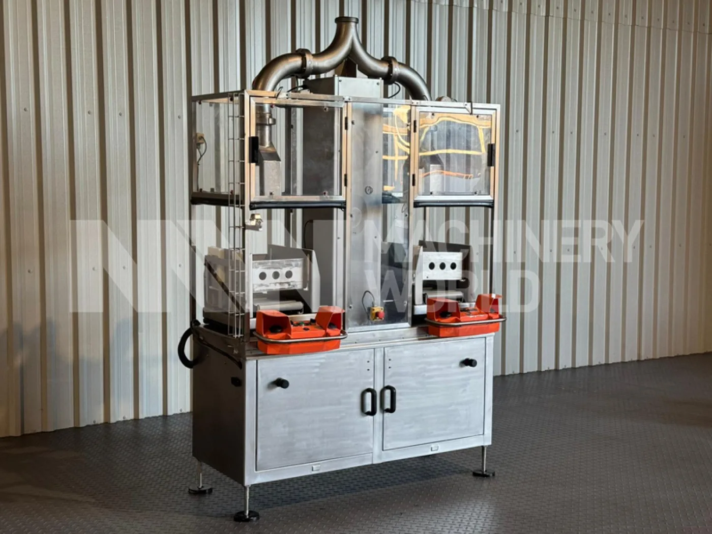 10kg to 25kg Simon Freres Simplistock 2-Head Twin Station Bulk Butter Packer - 1