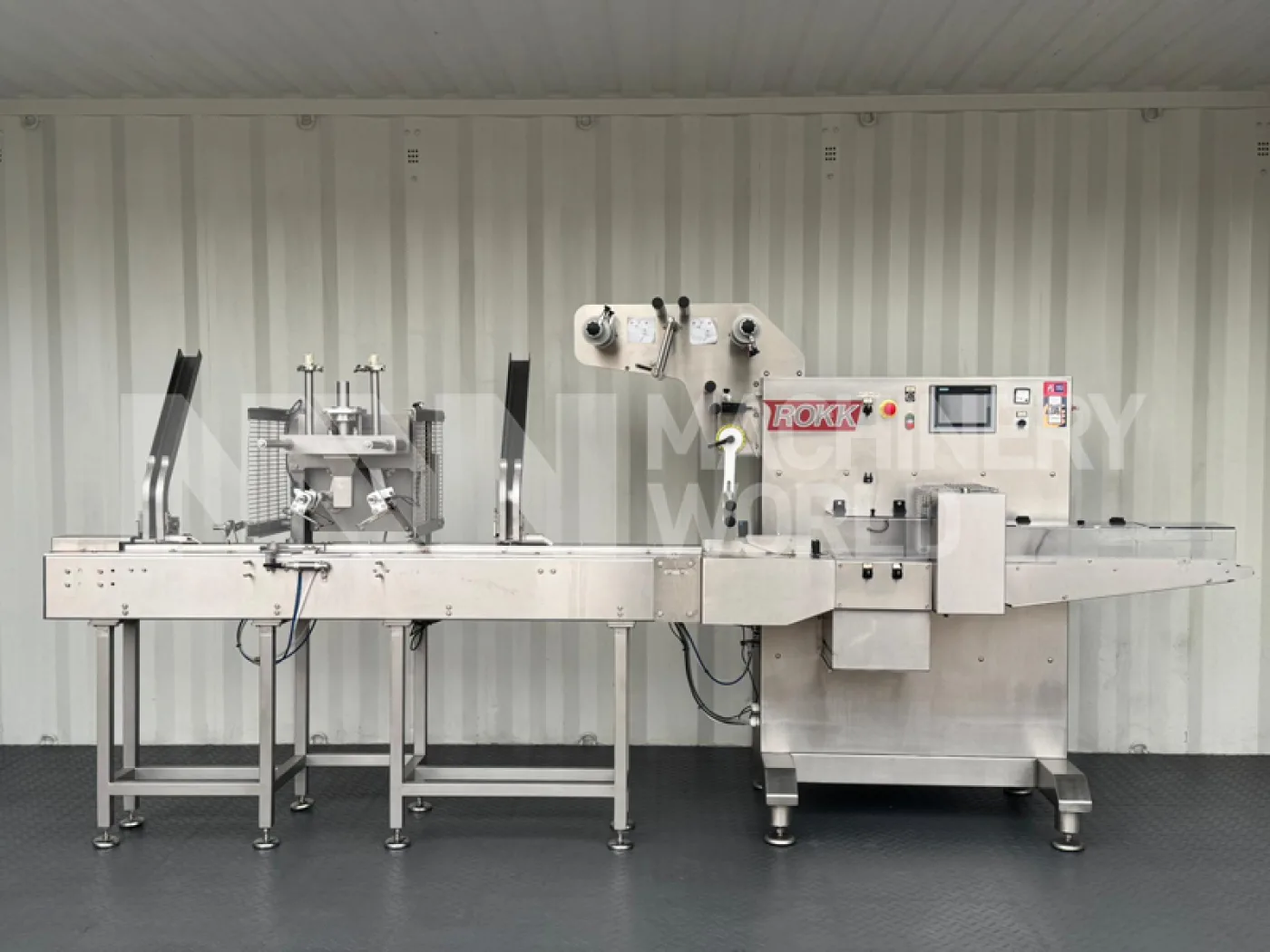 ROKK RU4000 Tecno-Sandwich Ice Cream Filling & Wrapping Machine (Year 2020) - 1