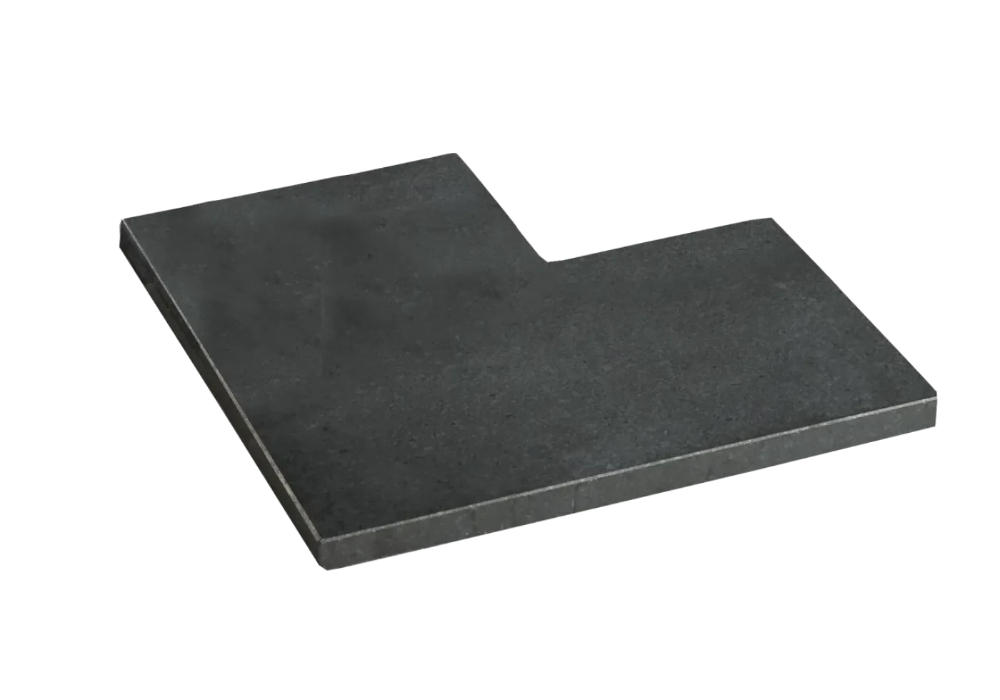 Orient Black strook gezoet 15 cm breed hoekstuk 50/15x3 cm. - 1