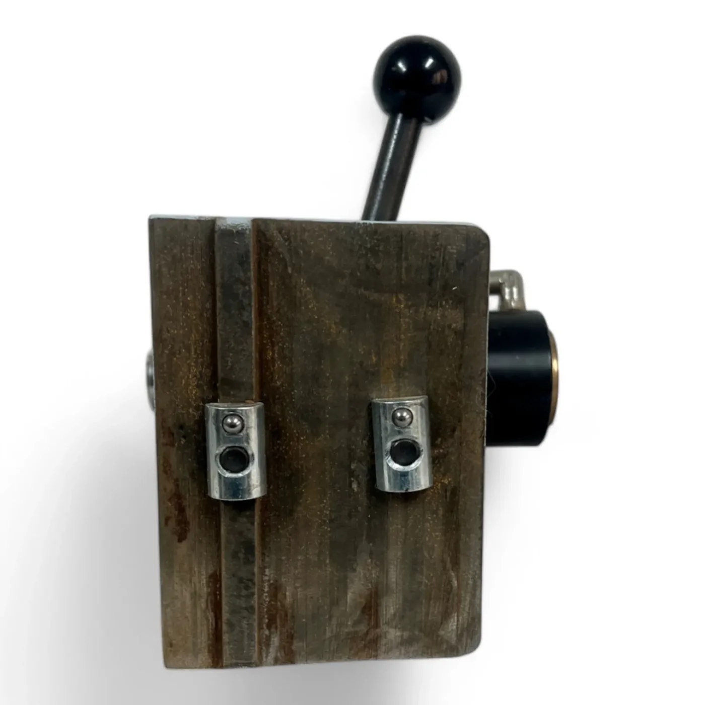 Zylinder-Anschlag mit Klemmvorrichtung für WEEKE BHC / HOMAG Maschinen – Gebraucht Anschlagzylinder Hinten Seite Art.-Nr. 2044959433 - 6