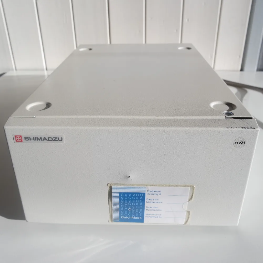 1138 - Not tested Shimadzu model option box VP