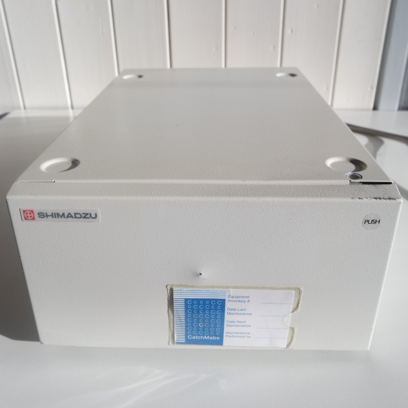 1138 - Not tested Shimadzu model option box VP