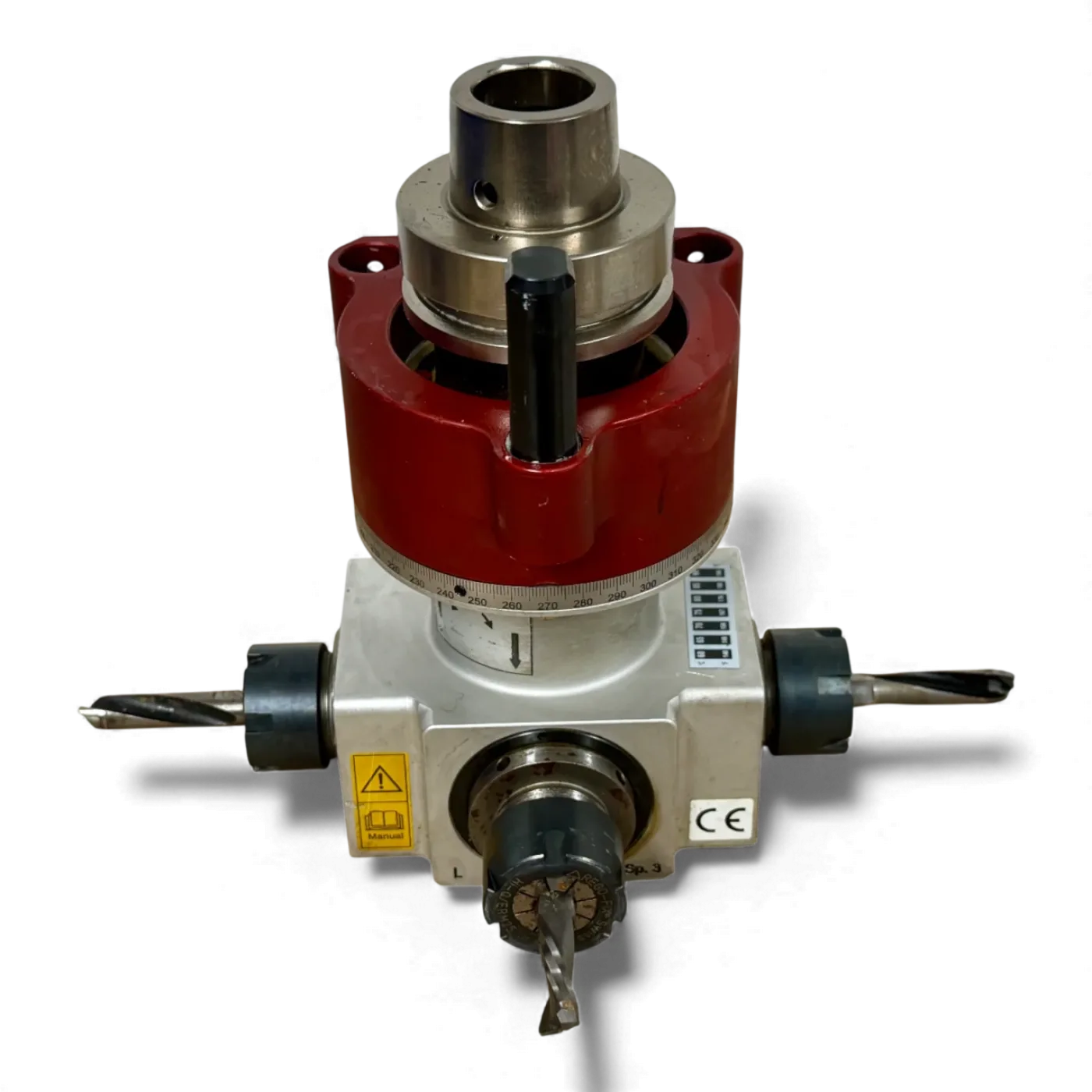 IMA ATEMAG CNC HBE Adapteraggregat Bohr und Fräsaggregat 4 Werkzeugausgänge Art Nr 147009FSQUIM5N HBE - 5