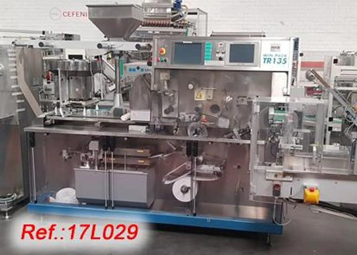 LÍNEA BLISTER "IMA" TR-135 CON ESTUCHADORA "IMA" FLEXA - 1