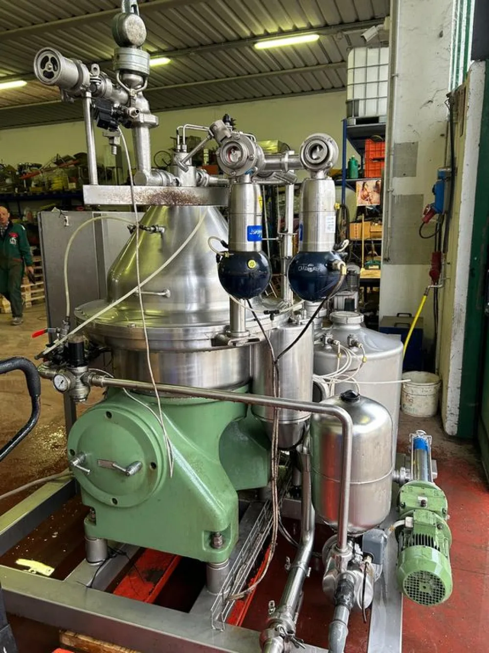 WESTFALIA CENTRIFUGE MODEL SA35-06-076, YEAR 1978, SECOND-HAND MACHINE