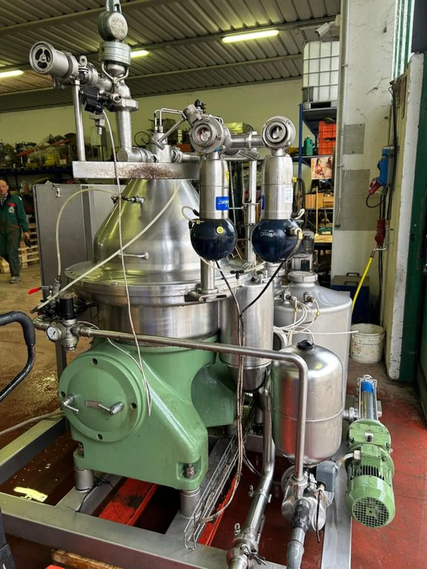 WESTFALIA CENTRIFUGE MODEL SA35-06-076, YEAR 1978, SECOND-HAND MACHINE - 1