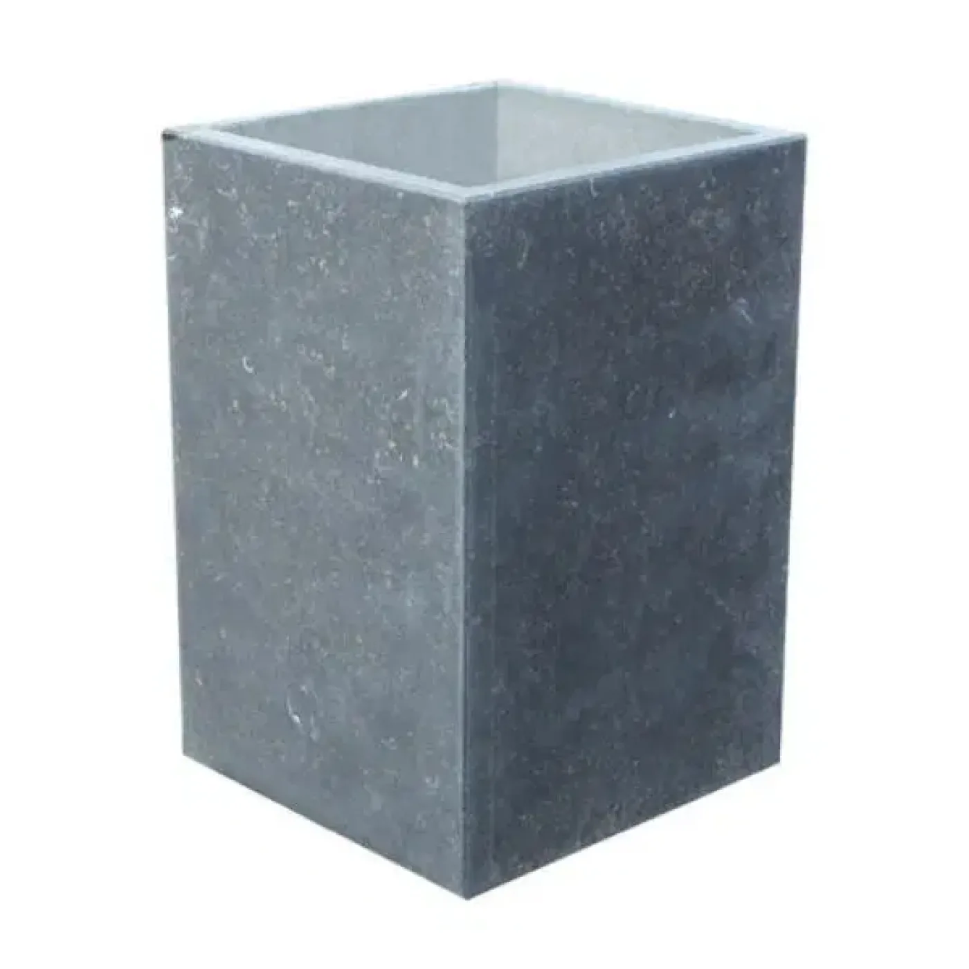Blue stone bloembak gezoet - recht model - 1