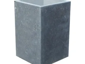 Blue stone bloembak gezoet - recht model