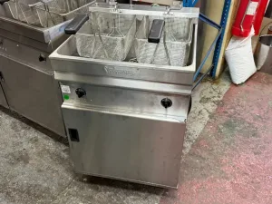 Valentine's Fryer EVO-600 - Single Tank 3 phase fast fryer ( fish n chips ) - islandcatering