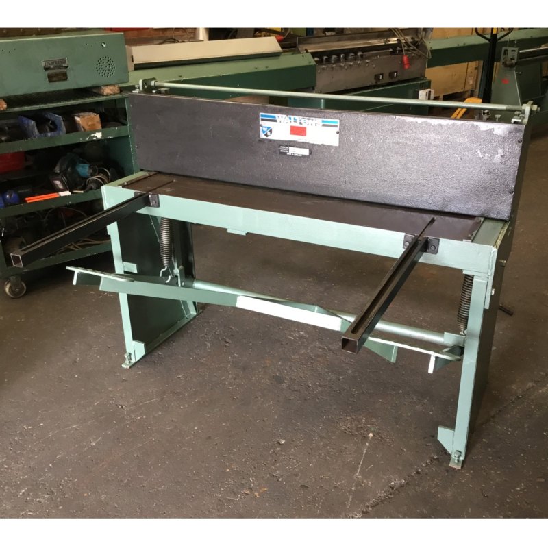 WALTONS Treadle Guillotine 1300mm x 1.5mm - WNS - W. Neal Services Ltd